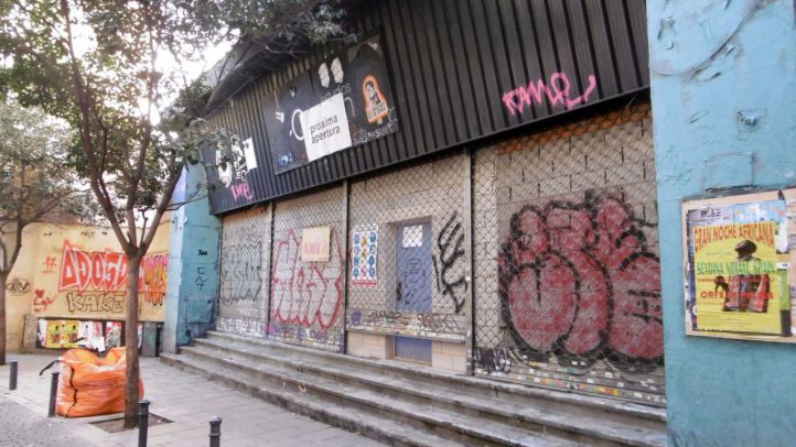 Antiguo cine Odeón, en la calle Encomienda.