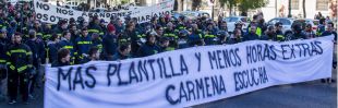 Los bomberos se plantan: o diálogo o huelga