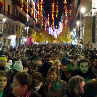 Calles de único sentido para peatones en Sol