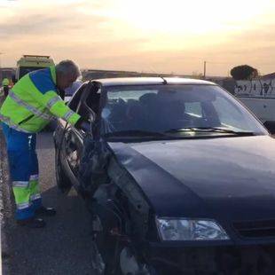 Muere atropellada en la M-111