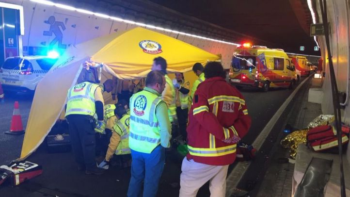 Accidente mortal en la M-30