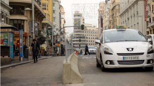 Arranca el operativo para cerrar dos carriles de Gran Vía