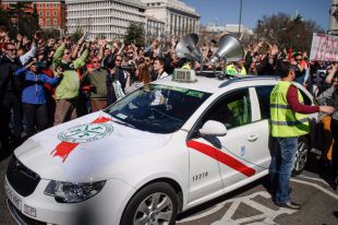 Los taxistas vuelven a la calle: pararán Madrid este miércoles