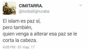 Detenida una 'tuitera': "Hay que matar homosexuales"