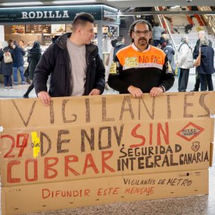 Cerco a las empresas de vigilancia de Metro que no paguen