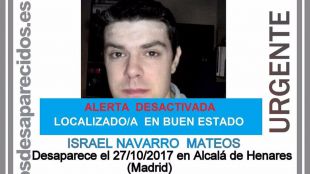 Localizado en buen estado tras 69 días desaparecido