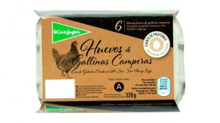 El Corte Inglés adelanta a 2025 su compromiso para que los huevos de marca propia sean libres de jaula