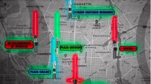 Las espadas láser invaden la capital