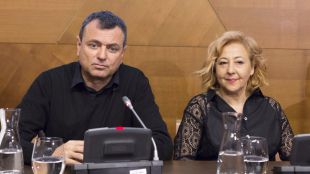 La autora de las meninas , con Carmen Machi