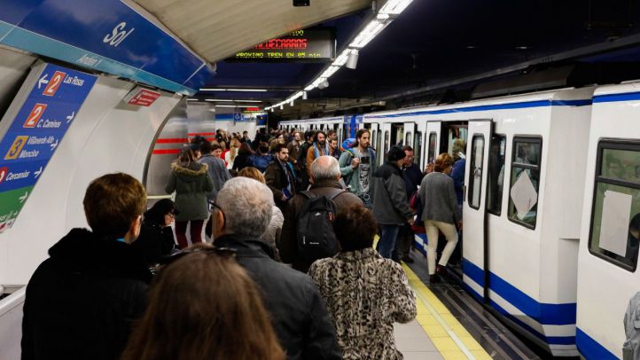 Foto de archivo del Metro.