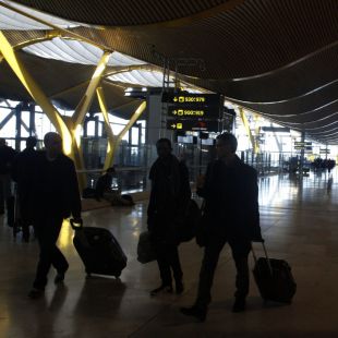 Paros de los vigilantes de Barajas en Navidad