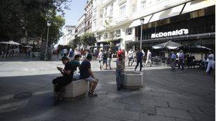 Las obras de Montera ocuparán menos espacio tras las quejas