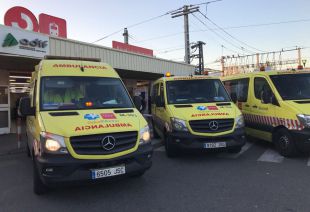 Un tren choca contra la topera