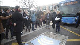 La línea 76 de la EMT, primera 100% eléctrica por carga con inducción