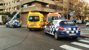 Tres heridos en un atropello por el hielo