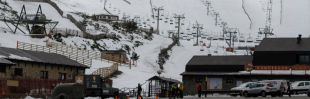 La intensa nevada reabre las pistas de Navacerrada y Valdesquí