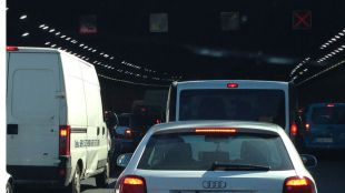 Cortado el túnel de Pío XII