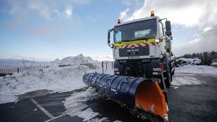 Nevadas en la sierra este fin de semana