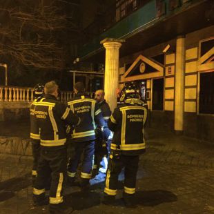 Los afectados por el derrumbe en La Suegra, dados de alta