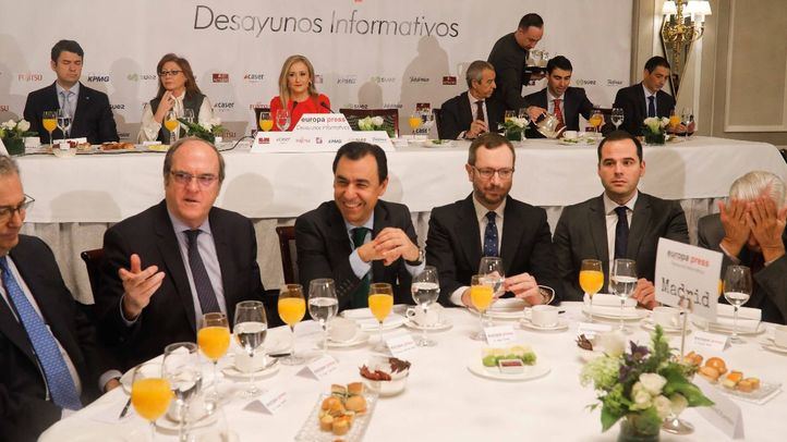 Al acto, han asistido, entre otros, Ángel Gabilondo, Fernando Martínez Maíllo, Javier Maroto e Igancio Aguado.