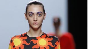 Desfile de María Escoté en la Fashion Week Madrid en febrero de 2016.