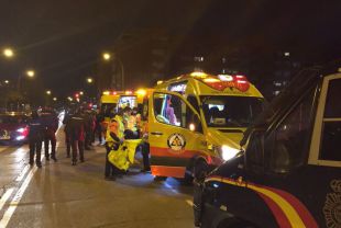 Un hincha del Atleti, apuñalado en las inmediaciones del Wanda