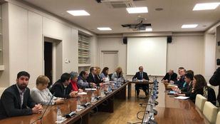 Reunión de los alcaldes con responsables del Ministerio de Fomento
