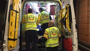 Herido grave al ser pateado en la cabeza en Carabanchel