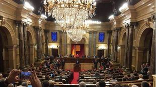 El debate de investidura en Cataluña será el 30 de enero