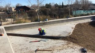 El nuevo hogar de las tortugas de Atocha, en construcción