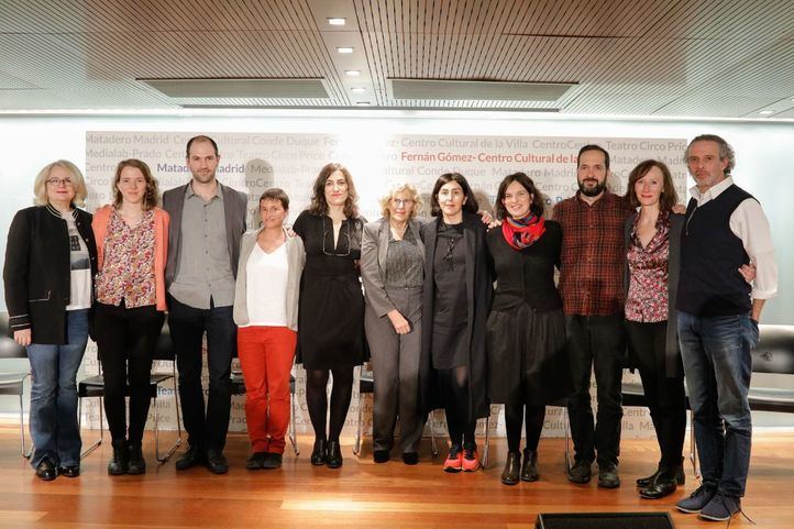 Presentación de los nuevos directores de los centros culturales del Ayuntamiento de Madrid.