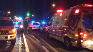 Atropello en Aluche, una mujer trasladada al Clínico muy grave