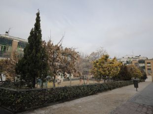 Ruidos, suciedad y amenazas en un parque de Tetuán