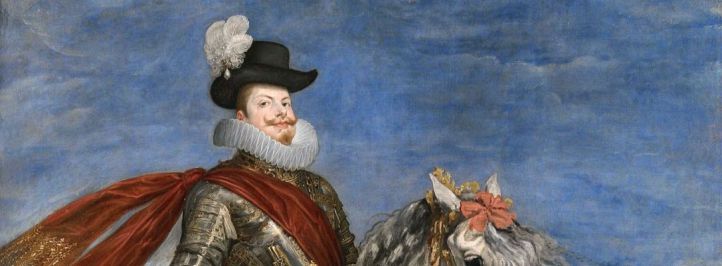 El rey Felipe III en un cuadro de Velázquez hacia 1635.