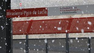 Inauguración de la estación de Renfe Cercanías de Mirasierra Paco de Lucía que estará conectada con el metro de Madrid con la línea 9.