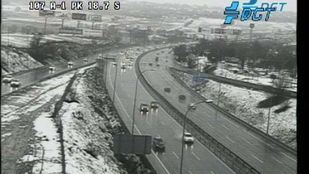 El mal tiempo pasa factura a la A-1