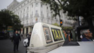 Foto de archivo de un taxi.