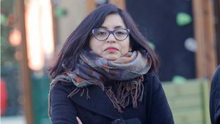 Rommy Arce, concejala-presidenta de la Junta Municipal del Distrito de Usera.