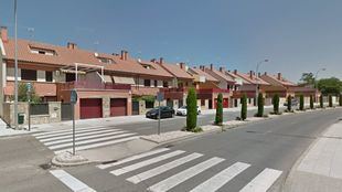 Viviendas en el barrio Laguna Park, en Parla.