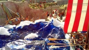 El Mercado del Juguete recrea diversos momentos históricos con más de 1.000 figuras de Playmobil