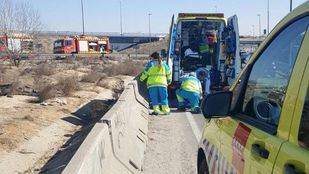 El SUMMA 112 atiende al motorista