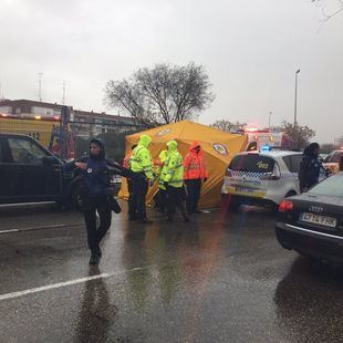 Muere tras ser atropellada en San Blas