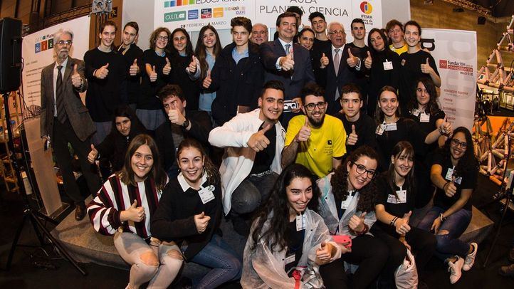La Fundación Madrid+d participa en AULA 2018 con su stand 'Planeta Ciencia'