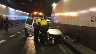 Herido grave tras perder el control en la M-30