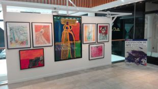 Exposición 'Trazos 3' de arte inclusivo