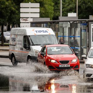 El temporal causa sus primeras incidencias