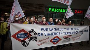 "Éxito total" del paro de maquinistas, según los convocantes