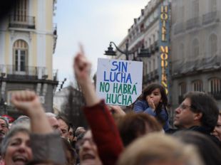 Los pensionistas colapsan Sol