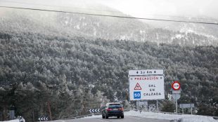 El temporal regresa a la Sierra con nevadas y fuertes vientos