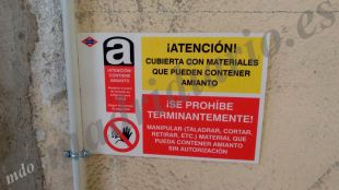 Los vigilantes de la Línea 5, expuestos al amianto hasta hace dos días